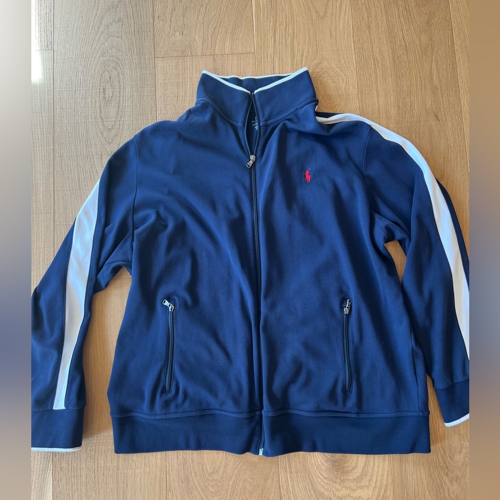 Men’s Ralph Lauren Track Jacket Navy XXL